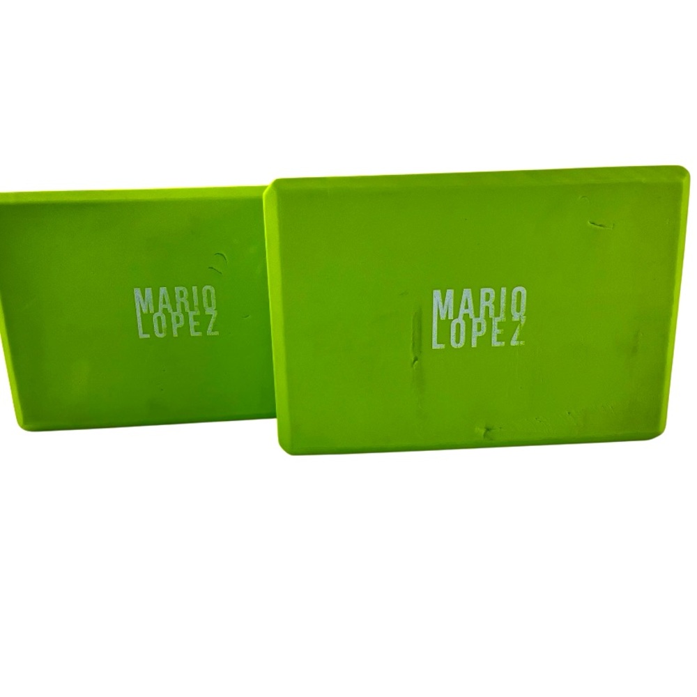 Green Yoga Blocks